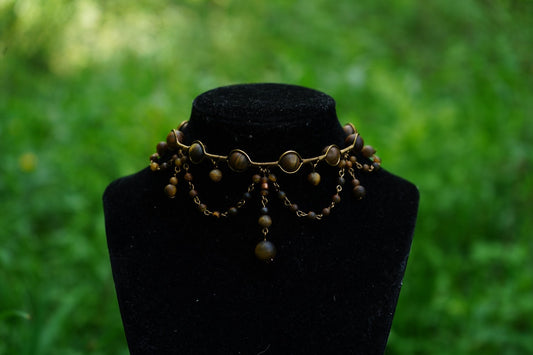 Mocha choker