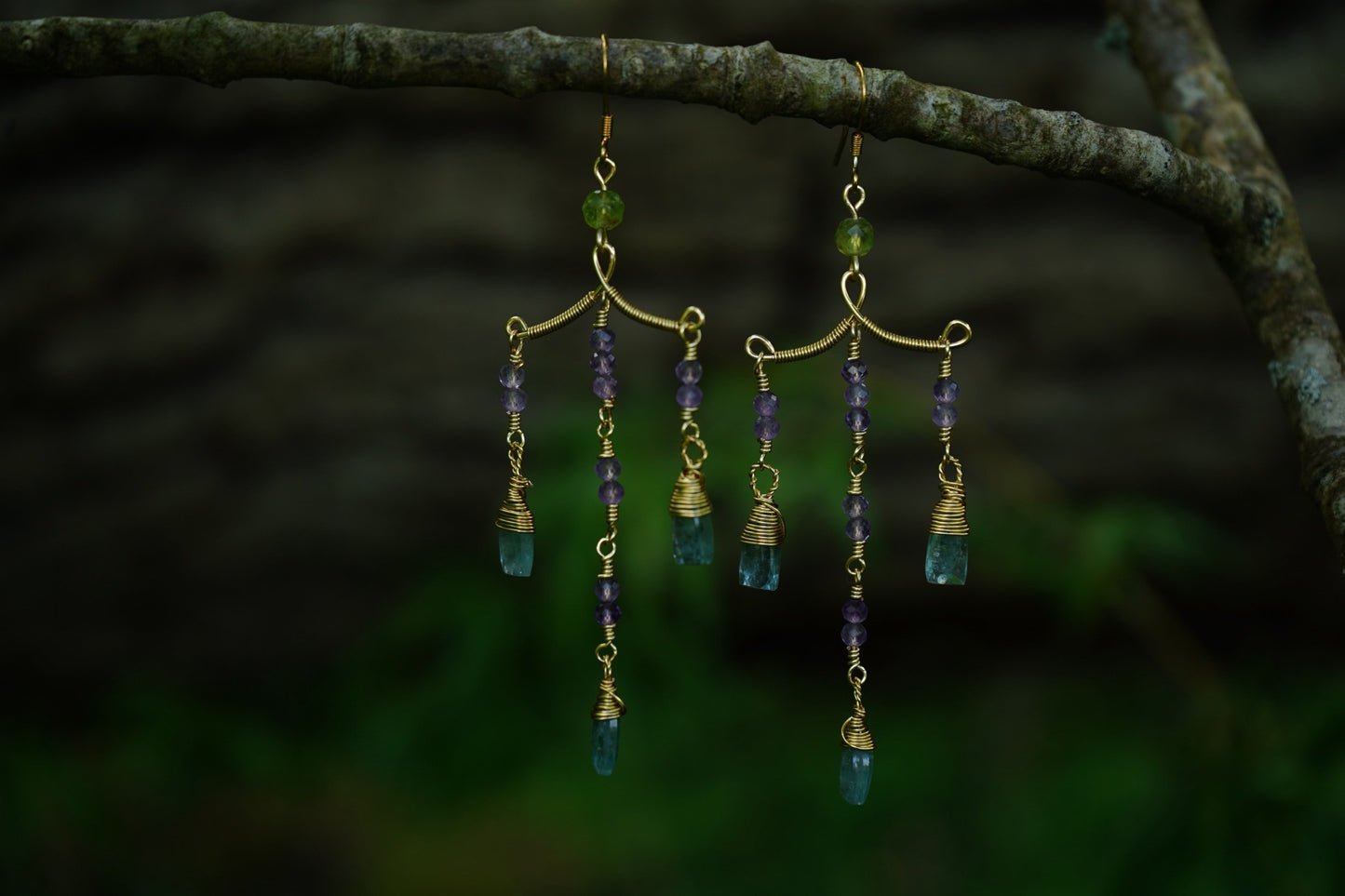 Jin Dangle Earrings